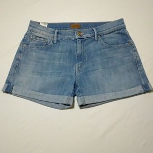 Mother Dropout Cuff Shorts